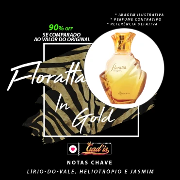 Perfume Similar Gadis 285 Inspirado em Floratta In Gold Contratipo